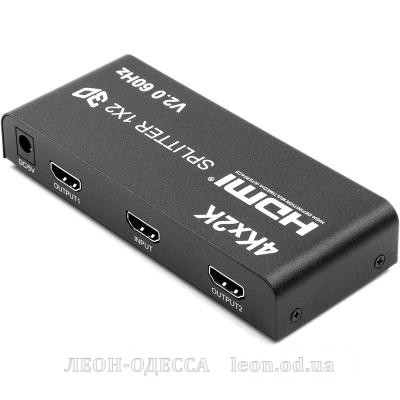 Розгалужувач PowerPlant HDMI 1x2 V2.0 (CA912476)