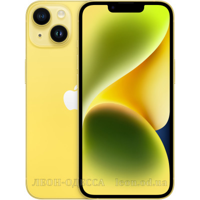 Мобiльний телефон Apple iPhone 14 128GB Yellow (MR3X3)