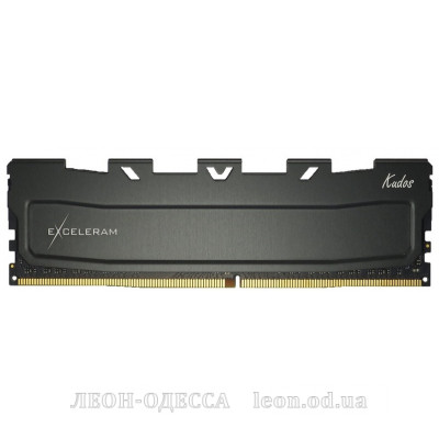 Модуль пам*ятi для комп*ютера DDR4 16GB 2666 MHz Black Kudos eXceleram (EKBLACK4162619A)