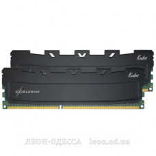 Модуль пам*ятi для комп*ютера DDR3 16GB (2x8GB) 1600 MHz Black Kudos eXceleram (EKBLACK3161611AD)