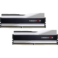 Модуль пам*ятi для комп*ютера DDR5 64GB (2x32GB) 6000 MHz Trident Z5 Silver G.Skill (F5-6000J3238G32GX2-TZ5S)