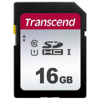 Карта пам*ятi Transcend 16GB SDHC class 10 UHS-I U1 (TS16GSDC300S)
