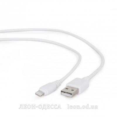 Дата кабель USB 2.0 AM to Lightning 2.0m Cablexpert (CC-USB2-AMLM-2M-W)