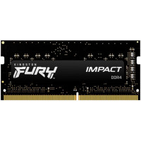 Модуль пам*ятi для ноутбука SoDIMM DDR4 16GB 2666 MHz FURY Impact HyperX (Kingston Fury) (KF426S16IB/16)