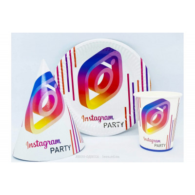 Набор посуды "Instagram Party" 