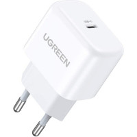 Зарядний пристрiй Ugreen CD241 Mini PD 20W Fast Charger (White) (10220)