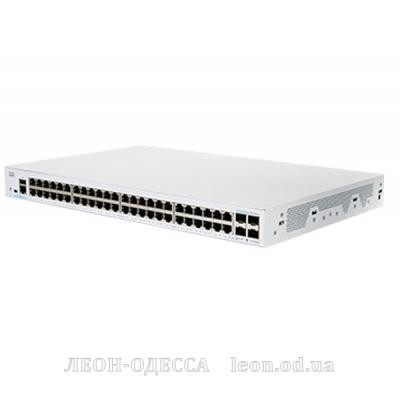 Комутатор мережевий Cisco CBS350-48T-4G-EU