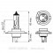 Автолампа BOSCH галогенова 60/55W (1 987 302 041)