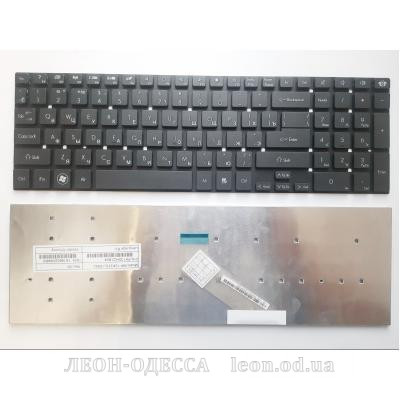 Клавiатура ноутбука Packard Bell NV50/NV51/NV53/NV55/NV59/NV73 F4211 черная без рамки RU (MP-10K33SU-698/PK130HQ1A04)