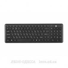 Клавiатура 2E KS230 Slim Wireless Black (2E-KS230WB)