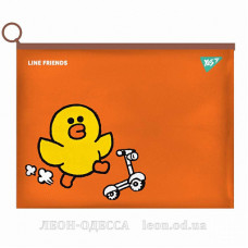 Папка zip-lock B6 Yes Line Friends.Sally