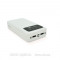 Батарея унiверсальна Linkage 20000mAh Input:Type-C/Micro-USB, Output:USB-A*2(2.1A), White/Black (LKP-27 / 28373)