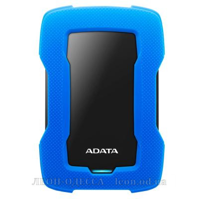 Внешний жесткий диск 2.5* 1TB ADATA (AHD330-1TU31-CBL)