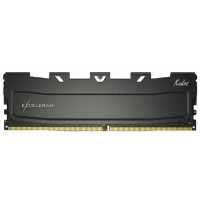 Модуль пам*ятi для комп*ютера DDR4 8GB 3200 MHz Black Kudos eXceleram (EKBLACK4083222A)