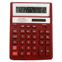 Калькулятор Citizen SDC-888 XRD червоний