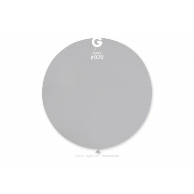 Шар-сюрприз латексный Gemar  G220 - серый 31'