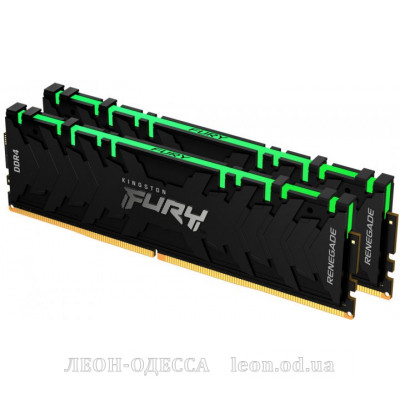 Модуль памяти для компьютера DDR4 64GB (2x32GB) 3200 MHz FURYRenegadeRGB HyperX (Kingston Fury) (KF432C16RBAK2/64)