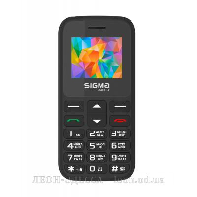 Мобiльний телефон Sigma Comfort 50 HIT2020 Black (4827798120910)