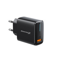 Зарядний пристрiй Grand-X Quick Charge QС3.0 3.6V-6.5V 3A, 6.5V-9V 2A, 9V-12V 1.5A USB (CH-550B)