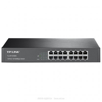 Комутатор мережевий TP-Link TL-SF1016DS