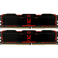 Модуль пам*ятi для комп*ютера DDR4 32GB (2x16GB) 3200 MHz IRDM Black Goodram (IR-X3200D464L16A/32GDC)