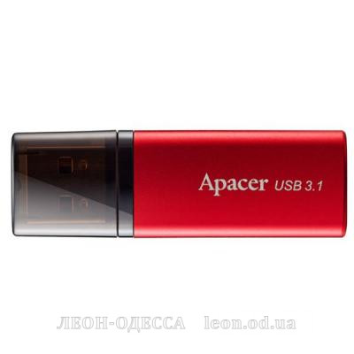 USB флеш накопитель Apacer 64GB AH25B Red USB 3.1 Gen1 (AP64GAH25BR-1)