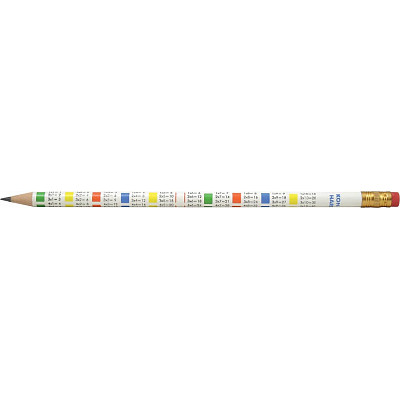 
											Олівець чернографітовий з гумкою Таблиця множення											
											