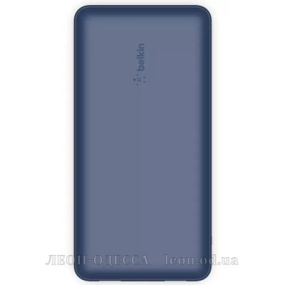 Батарея универсальная Belkin 20000mAh, USB-C, USB-C, 2*USB-A, 3A, Blue (BPB012BTBL)