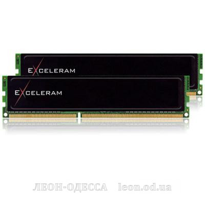Модуль пам*ятi для комп*ютера DDR3 8GB (2x4GB) 1600 MHz Black Sark eXceleram (E30173A)