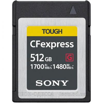 Карта памяти SONY 512GB CFExpress Type B (CEBG512.SYM)