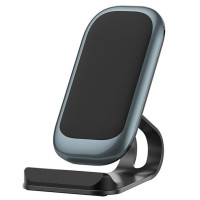 Зарядний пристрiй ColorWay Wireless Stand 10W Blue (CW-CHW30Q-BL)