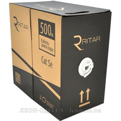 Кабель мережевий Ritar UTP 500м КВП (2*2*0,50) mark 2Р 24AWG СCA (05059)