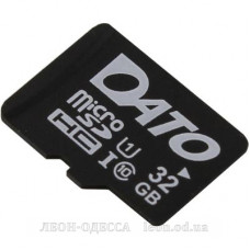 Карта пам*ятi Dato 32GB microSD class 10 UHS-I (DTTF032GUIC10)