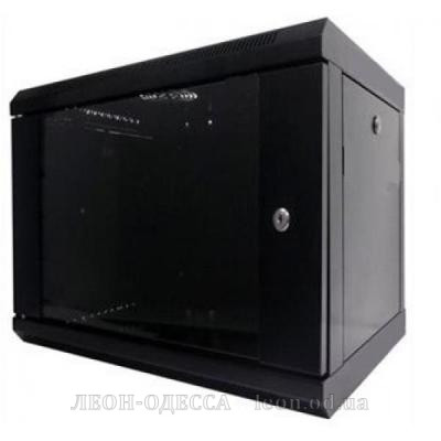 Шкаф настенный Hypernet 9U 19* 600x450 (WMNC-9U-FLAT-BLACK)