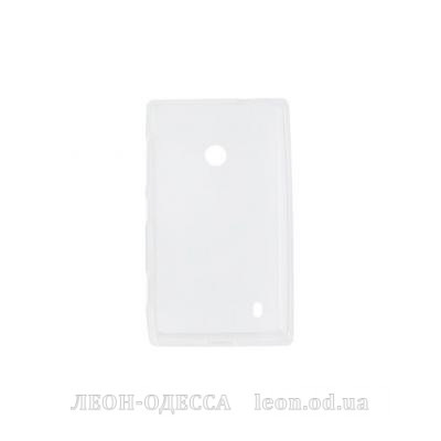 Чохол до моб. телефона для Nokia Lumia 525 (White Clear) Elastic PU Drobak (216397)