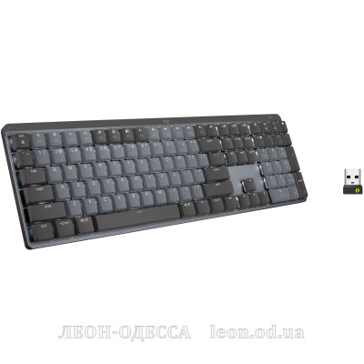 Клавiатура Logitech MX Mechanical Wireless Illuminated Performance Graphite (920-010757)