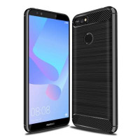 Чохол до моб. телефона Laudtec для Huawei Y6 Prime 2018 Carbon Fiber (Black) (LT-HY6PM18)