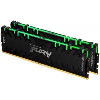 Модуль пам*ятi для комп*ютера DDR4 64GB (2x32GB) 3200 MHz FURYRenegadeRGB HyperX (Kingston Fury) (KF432C16RBAK2/64)