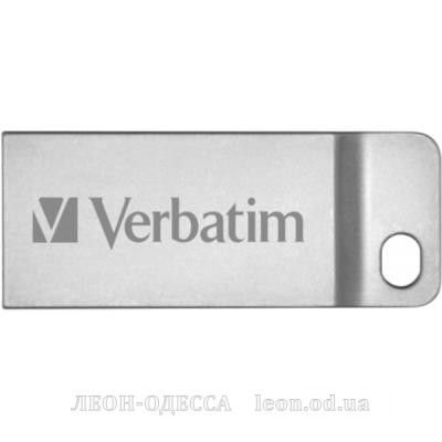 USB флеш накопитель Verbatim 64GB Metal Executive Silver USB 2.0 (98750)