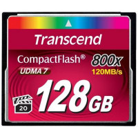Карта пам*ятi Transcend Compact Flash Card 128Gb 800X (TS128GCF800)
