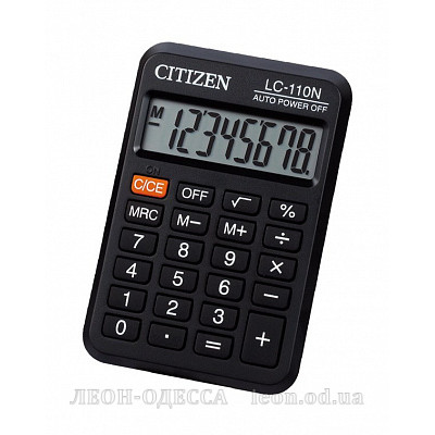 
											Калькулятор карманный Citizen LC-110											
											