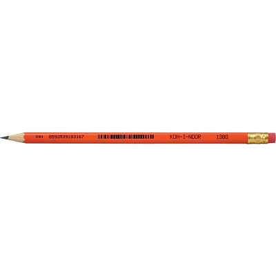 
											Олівець чорнографітовий з гумкою Astra											
											