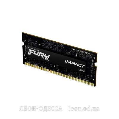 Модуль пам*ятi для ноутбука SoDIMM DDR4 16GB 2666 MHz Fury Impact HyperX (Kingston Fury) (KF426S15IB1/16)