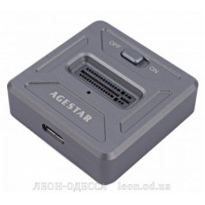 Док-станцiя AgeStar USB3.1 Type C, M.2 NVME, 1 slot grey (31CBNV1C(GRAY))
