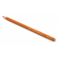 Олівець чорнографітовий без гумки технічний К