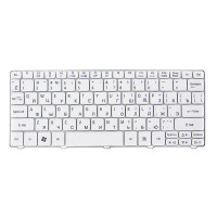 Клавiатура ноутбука Acer Aspire One 521/eMachines 350 белый, без фрейма (KB312641)