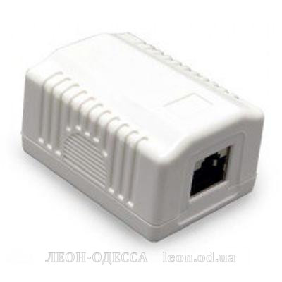 Розетка мережева Cablexpert RJ45x1 FTP, cat.5e (NCAC-1F5E-01)