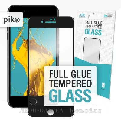 Плiвка захисна Piko Full Glue iPhone SE 2020 black (1283126501418)