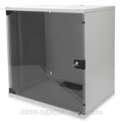 Шкаф настенный DIGITUS 12U 19* 540x400, стекляные двери, 60kg max (DN-1912-U-S-1)