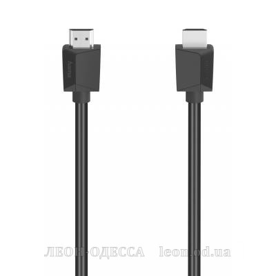 Кабель мультимедiйний HDMI to HDMI 3.0m Black Ethernet 4K HAMA (00205006)